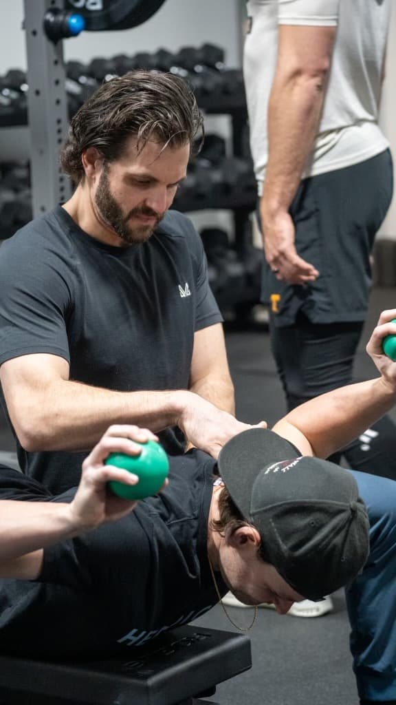 Sports PT session at Movement Medicine Performance & PT in Atlanta